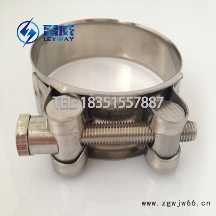 201/304不锈钢强力喉箍  欧式强力卡箍 T型抱箍 管束图8