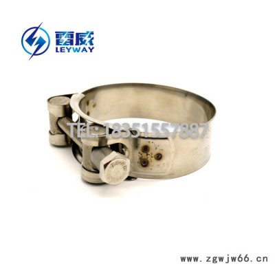 201/304不锈钢强力喉箍  欧式强力卡箍 T型抱箍 管束