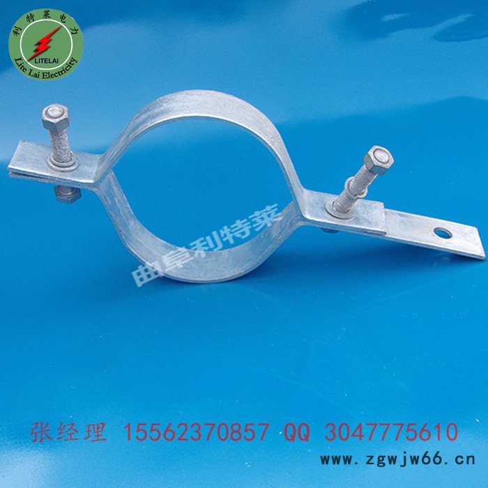 厂家直供BG-100拉线抱箍 电线杆抱箍 卡箍 连接件 多款供选图5