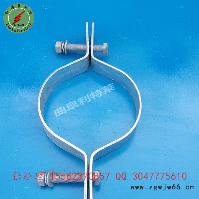 厂家直供BG-100拉线抱箍 电线杆抱箍 卡箍 连接件 多款供选图3