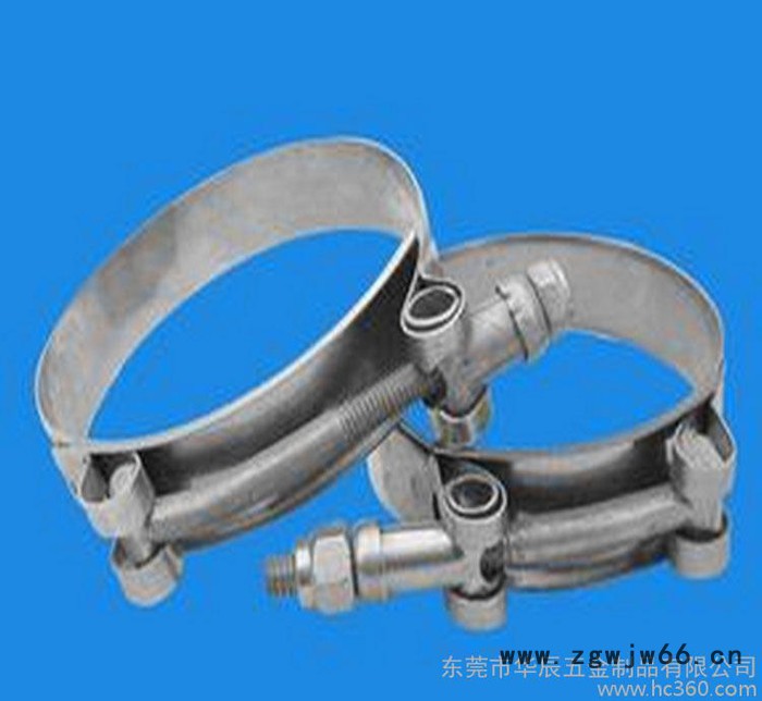 直销 强力喉箍201不锈钢卡箍抛光品质款非标定制款23-25图2