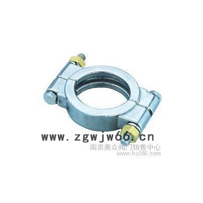 供应卫生级卡箍、抱箍 不锈钢 304  316
