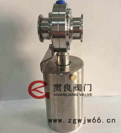 气动卫生级蝶阀，气动卫生级卡箍蝶阀厂家图5