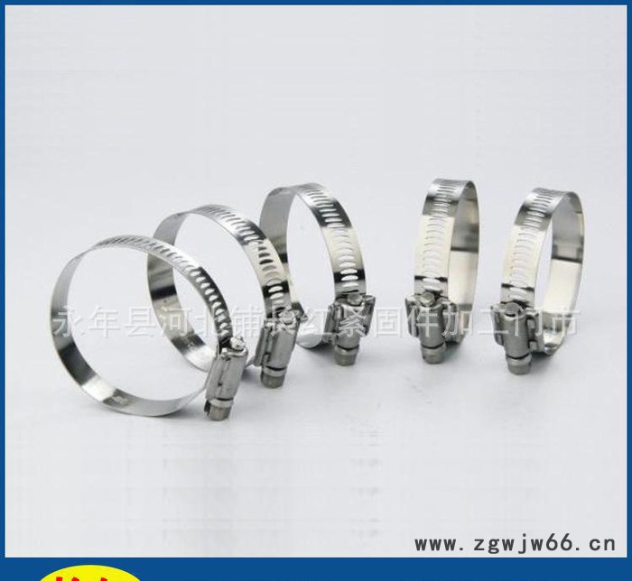 美式不锈钢304卡箍 通用五金配件图2