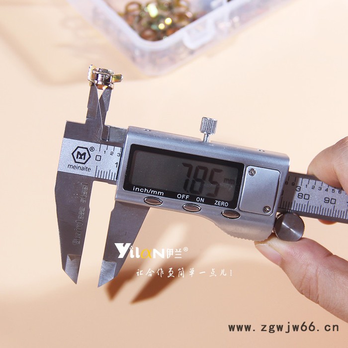 YILAN/伊兰Q673B08钢带弹性卡箍水管卡子镀锌抱箍图3