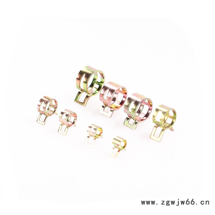 YILAN/伊兰Q673B08钢带弹性卡箍水管卡子镀锌抱箍图2