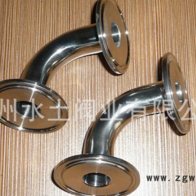 304 316不锈钢卫生级卡箍式快装弯头 内外镜面抛光食品级卫生级