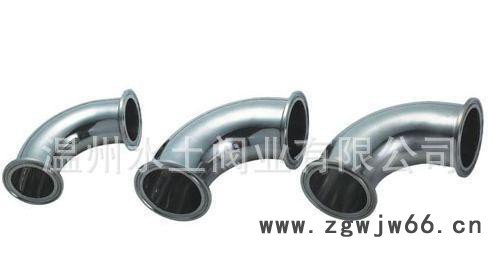 304 316不锈钢卫生级卡箍式快装弯头 内外镜面抛光食品级卫生级图3