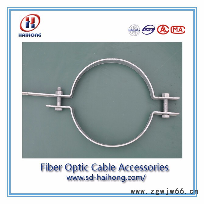 供应四川海虹ADSS OPGW耐张线夹悬垂线夹接头盒接地线抱箍图5