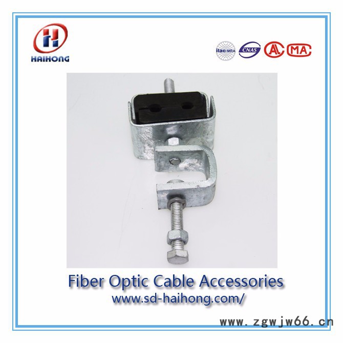 供应四川海虹ADSS OPGW耐张线夹悬垂线夹接头盒接地线抱箍图3