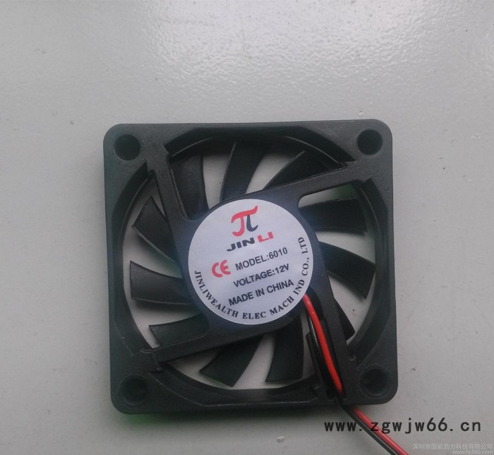 直销DC6010含油直流散热风扇 双滚珠静音风扇图2