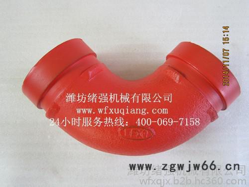 潍坊绪强机械全程服务矿用管道快速接头 煤矿卡箍接头 柔性管卡 供应卡箍式柔性管接头沟槽式快速连接件-图3