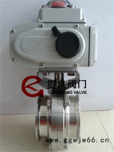 电动卡箍蝶阀D981X-16P图2