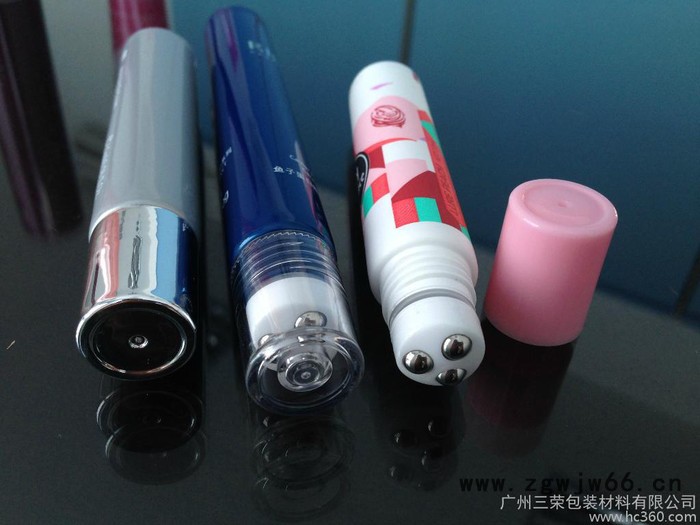 三头滚珠按摩软管，眼霜软管 欢迎咨询