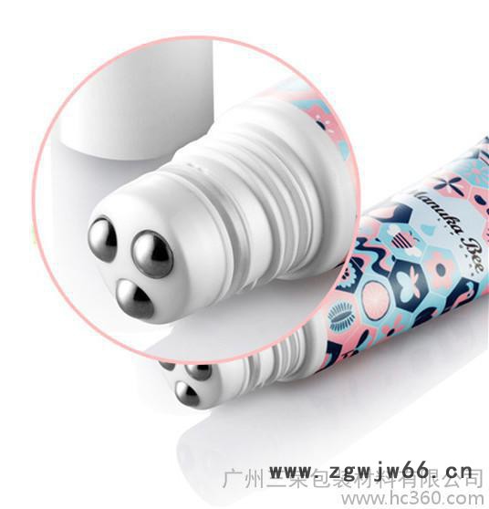 三头滚珠按摩软管，眼霜软管 欢迎咨询图2