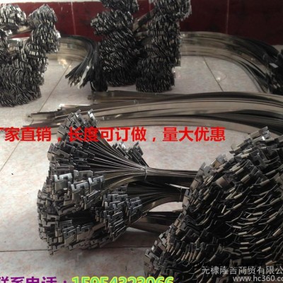 直销 绑电线杆标牌专用扎带 不锈钢扎线杆不锈钢抱箍