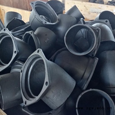 卡箍连接 压盖法兰连接 柔性抗震铸铁排水管