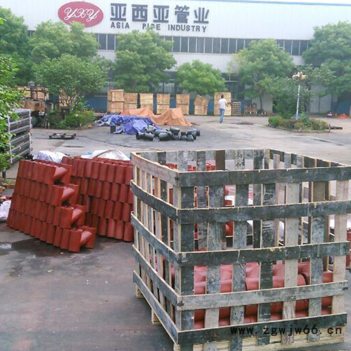 卡箍连接 压盖法兰连接 柔性抗震铸铁排水管图4