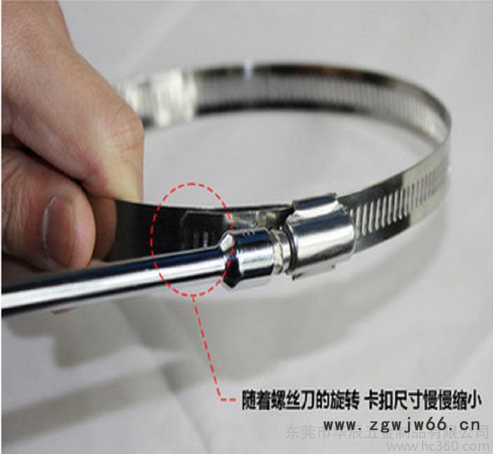 抱箍生产直销 大美式喉箍316不锈钢卡箍规格型号齐全产地货源图3