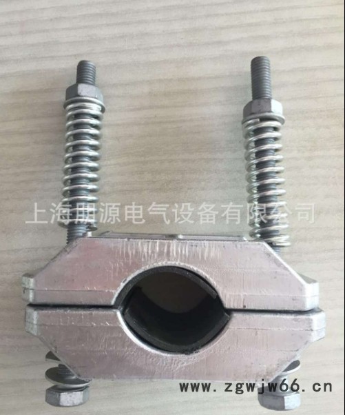上海厂家供应铝合金单芯固定夹具  电缆固定夹具 JGH 电缆固定金具 抱箍 卡玛 铝合金电缆固定夹具图4