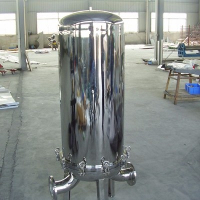 不锈钢精密保安卡箍抱箍式过滤器PP滤芯