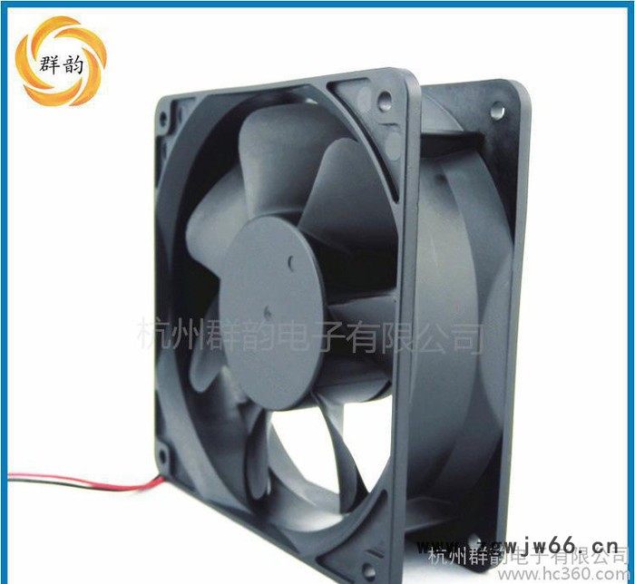 直销DC12038双滚珠直流散热工业风扇 全安稳定24V直流风扇图3