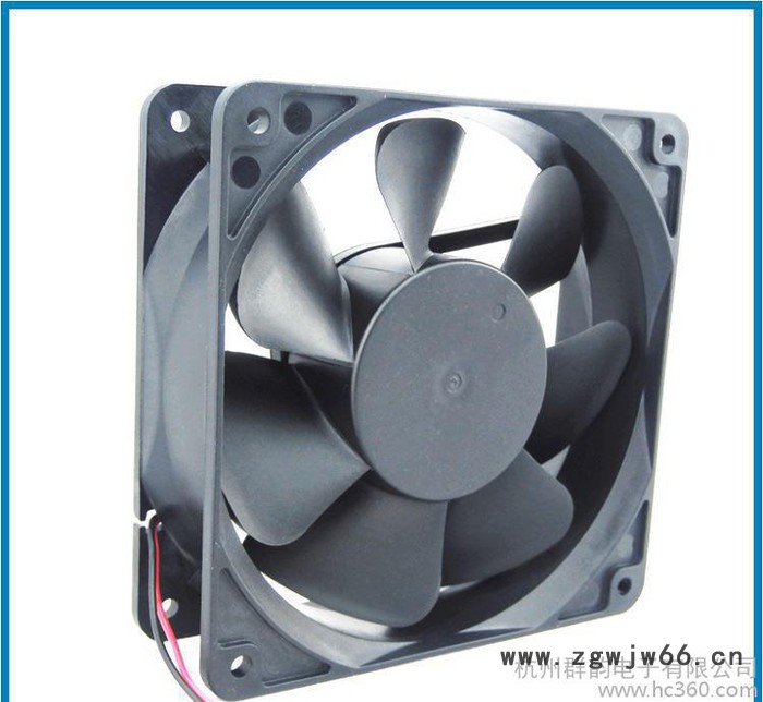 直销DC12038双滚珠直流散热工业风扇 全安稳定24V直流风扇图2