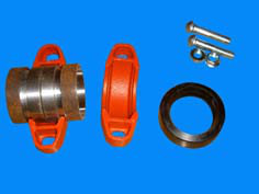 供应XGQTGB5315.11-2006矿用管件柔性管卡卡箍式快速接头图2