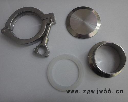 供应温州毅力不锈钢卫生级DN10～DN300快装卡箍接头 端头套装图2