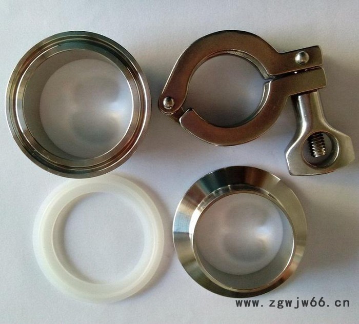 供应温州毅力不锈钢卫生级DN10～DN300快装卡箍接头 端头套装