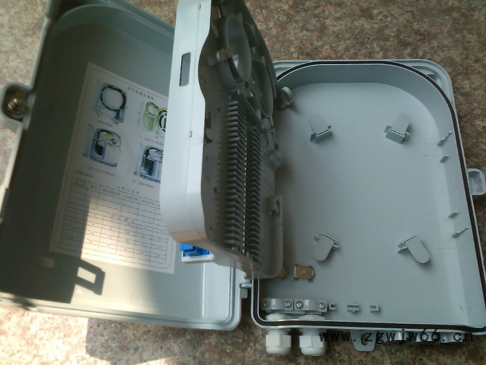 塑料16芯光纤分线箱（二级分光CG -ABS抱箍式）图片价格图3