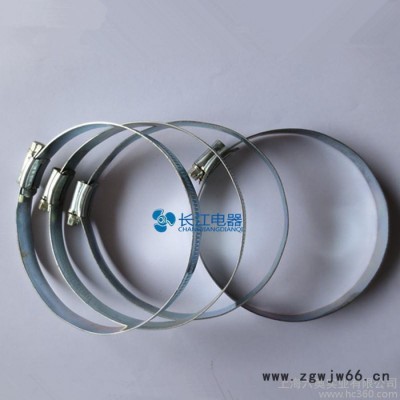 镀锌卡箍喉箍换气扇抽风机通风管夹箍管卡 强力抱箍