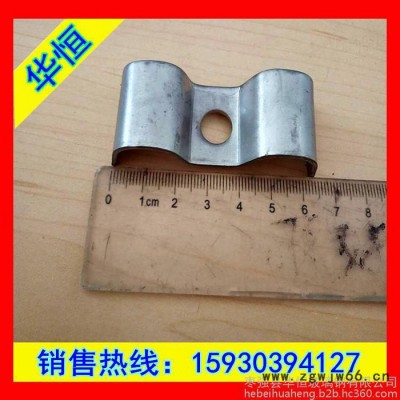 生产不锈钢格栅卡扣卡子 L型格栅固定卡箍 U型拼接卡扣