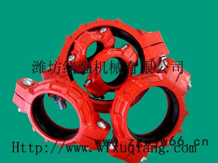 矿用沟槽式管卡/卡箍/卡兰--潍坊绪强机械有限公司图2