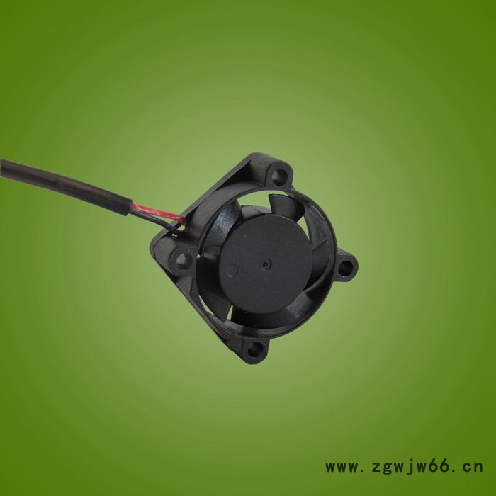 风恒供应2510微型散热风扇 双滚珠风扇，5V12V24V大风量低燥音，寿命长 方框风扇图2