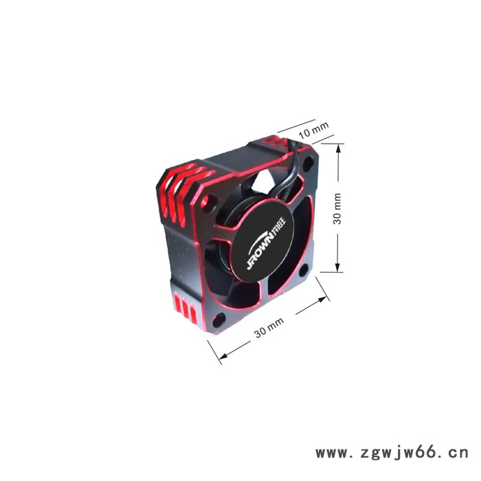 全铝风扇JP3010 5V 双滚珠轴承 35mm固定孔 CPU芯片5W散热模组 散热风扇图3