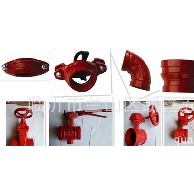 直销沟槽管件 转换法兰卡箍 消防法兰 转兰