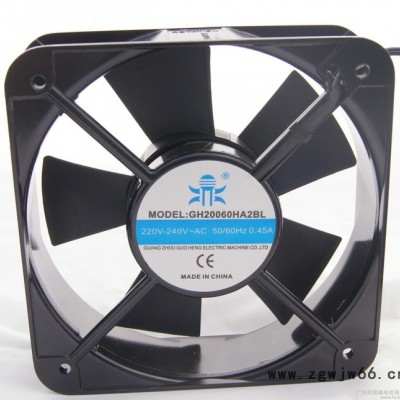 20060滚珠 风机 交流低噪声 交流散热风扇  空气净化器离心风机