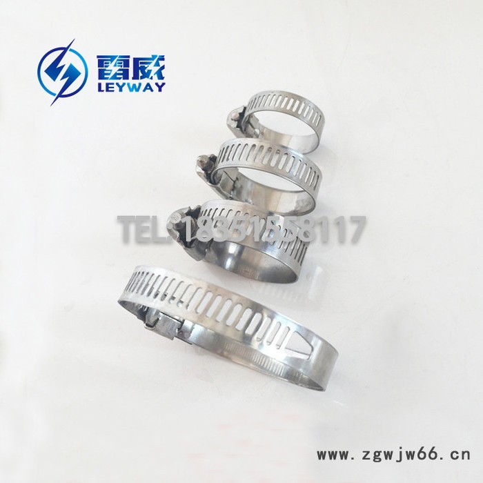 喉箍卡箍不锈钢天然煤气水管道卡抽带式钢丝迷你大小美式 不锈钢半钢喉箍 不锈钢美式喉箍 美式中美卡箍 小美式3分胶管卡子图4