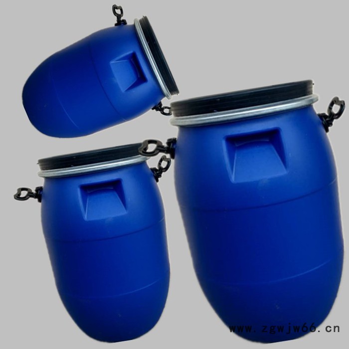 天齐200斤塑料桶200L化工桶200千克密封桶200kg抱箍桶200公斤储水桶酵素桶 5L加厚密封带盖桶图3