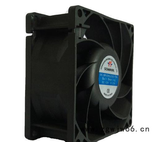 XY8038BL双滚珠轴承12V24V直流散热风扇图3