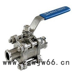 TE/泰科Q81F-16P三片式卡箍球阀 球阀选用泰科球阀品牌有保证