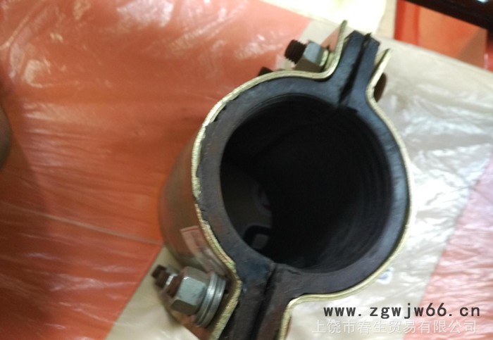 厂直销新型钢板哈夫节 抱箍 钢板堵漏器  **价廉型号齐全DN50