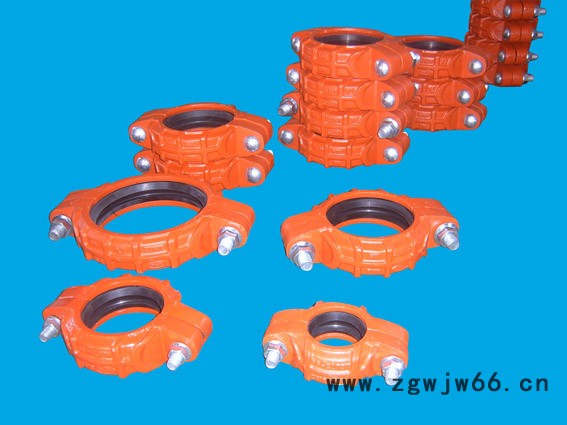 供应绪强GB5135.11-2006矿用管件柔性管卡卡箍式快速接头图2