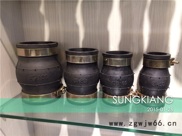 淞江卡箍橡胶接头|上海淞江卡箍橡胶接头图2