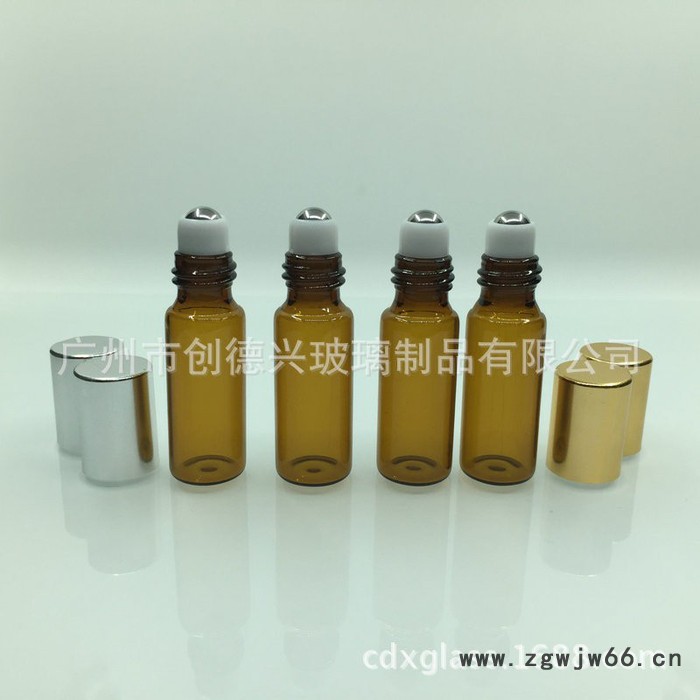 广州创德兴材质3ml茶色小滚珠瓶 超值**走珠瓶 小香水瓶图3