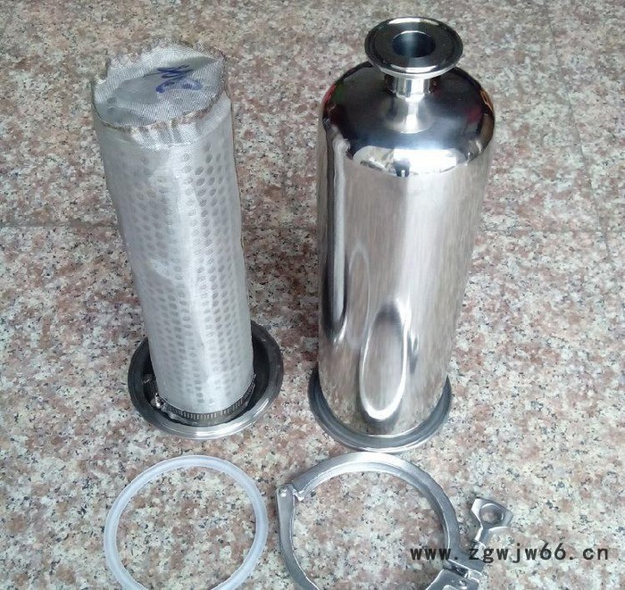 **】不锈钢精密过滤器 卫生级快装卡箍式 管道过滤器图3