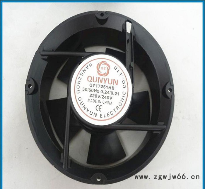 直销 进口双滚珠轴承风扇 交流风扇 散热风扇 工业散热风扇图2