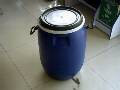 厂家批发 50升塑料抱箍桶 **加厚食品级塑料罐 50L公斤耐酸碱化工桶