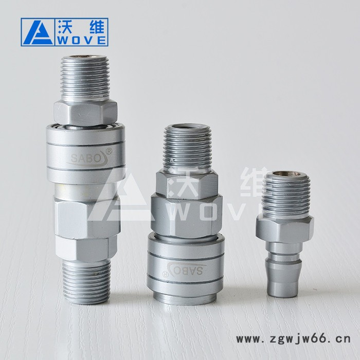 SM+PM 气动元件 一触式气动接头 SABO液压接头 快速气动接头图3